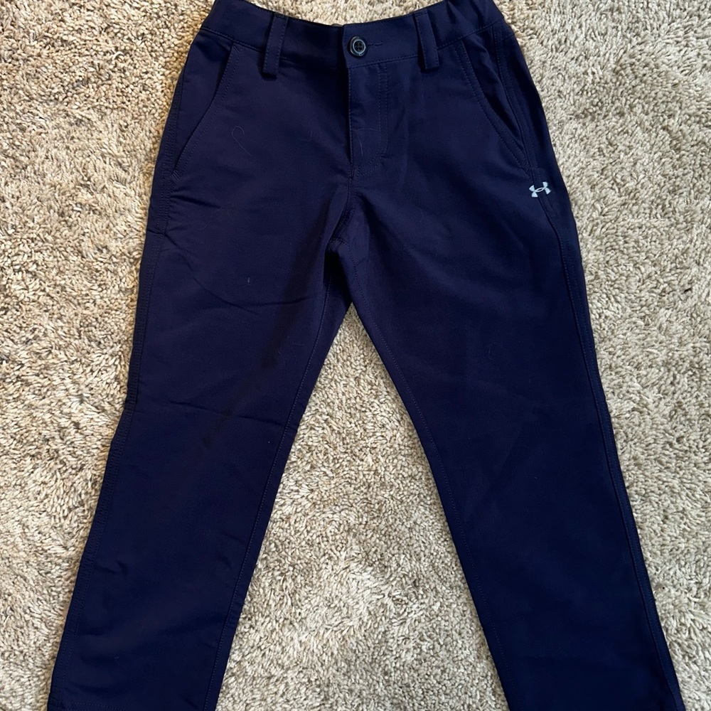 Under Armor boys xs navy pants